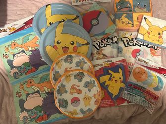 Pokémon Birthday Party Supplies Bundle