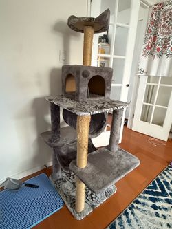 Multi-Level Cat Tree with Condo and Scratching Posts