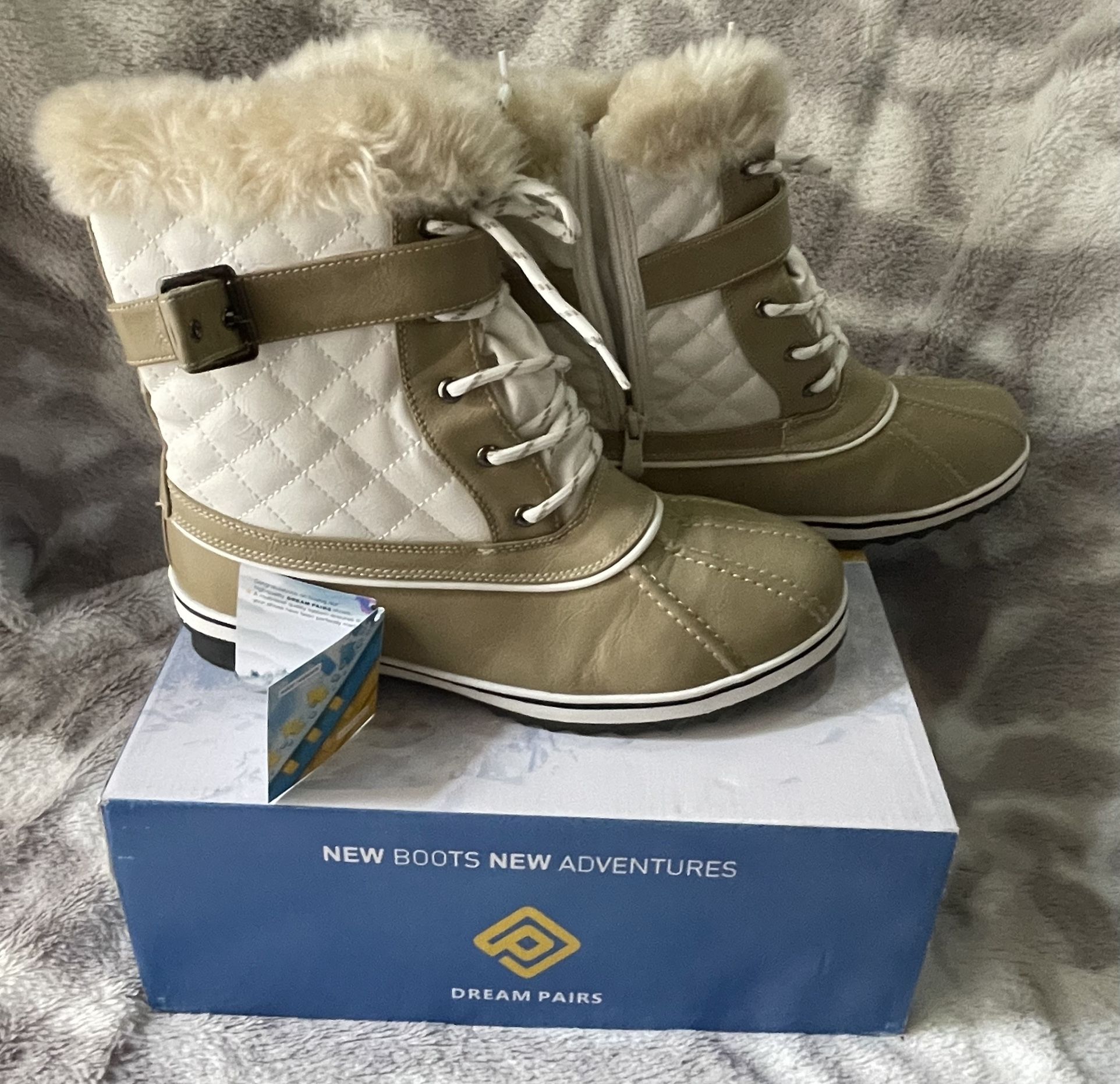 Boots With Faux Fur-comfortable Boots For Women