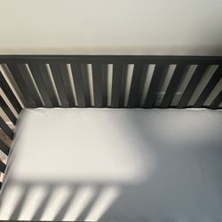 Baby Crib (Grey)