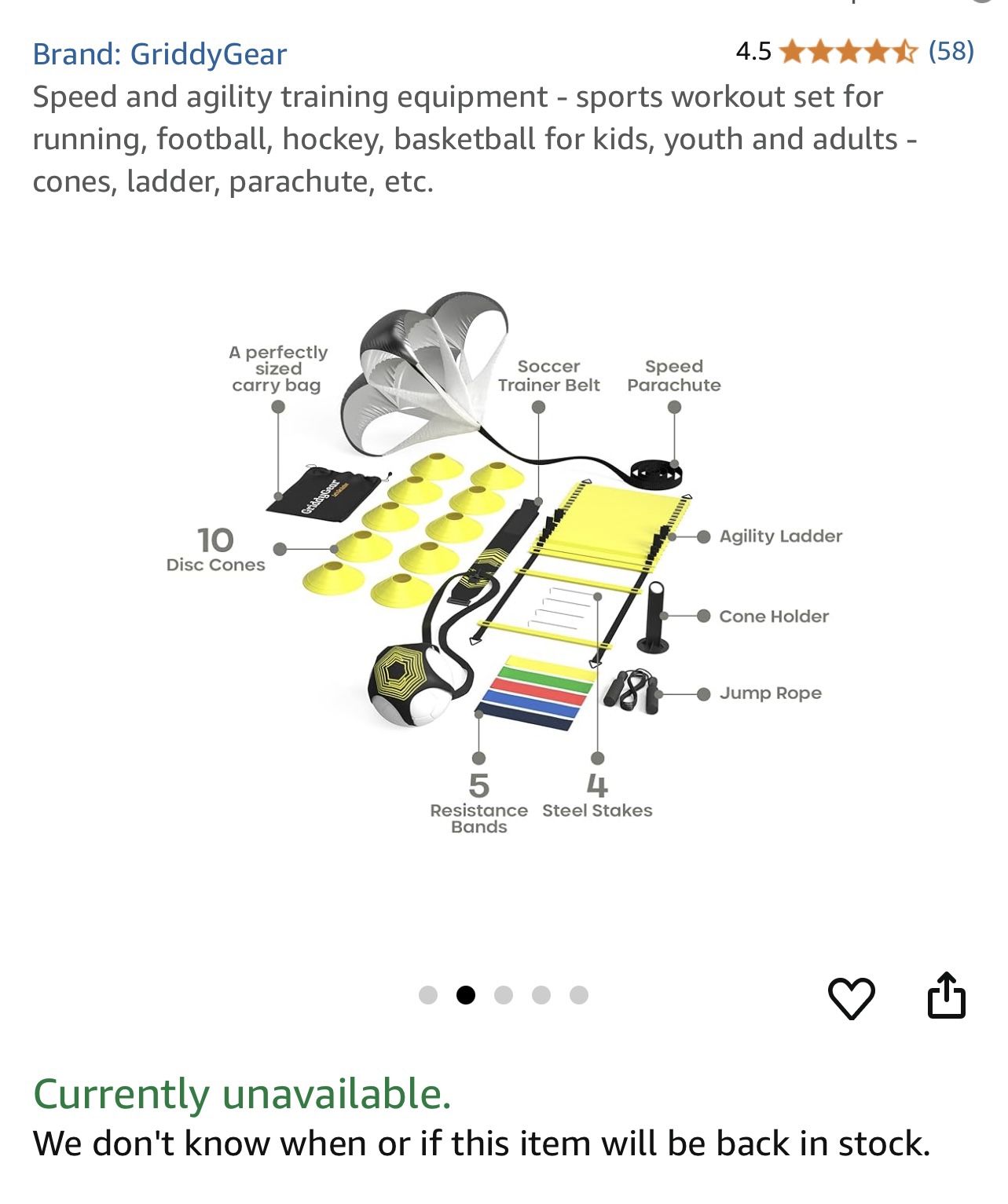 Speed And Agility Training Equipment 
