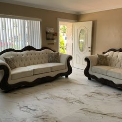 $1399 Brand New Sofa And Loveseat Set (Read Description Below)