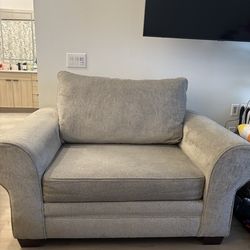 Grey Over Size Chair