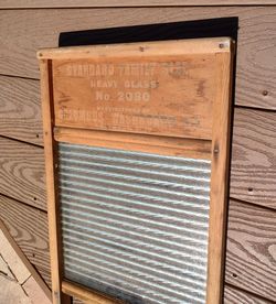 Antique Vintage Washboard