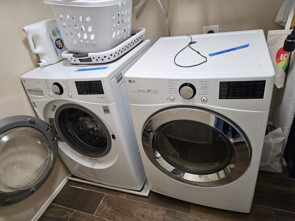 LG Washer And Dryer