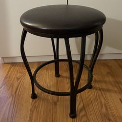 Brown Chair Stool 