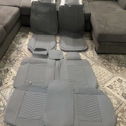 New Full Set Car Seat Covers For Trucks/suvs/sedans(universal)