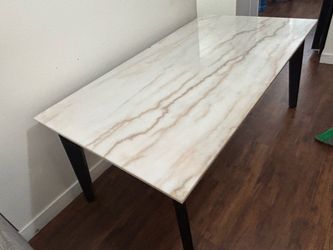 Marble table