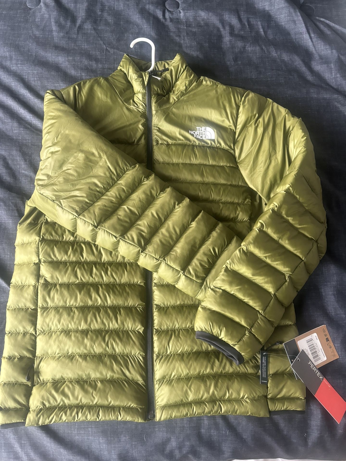 North face isolated jacket