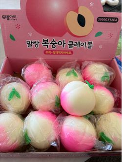 Peach squishy