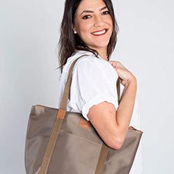 Women Tote Bags Top Handle Satchel Handbags by FVM - Shoulder Purse - Waterproof Nylon Shopper Backpack