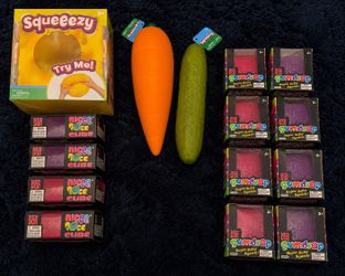 Needoh and squeeezy available