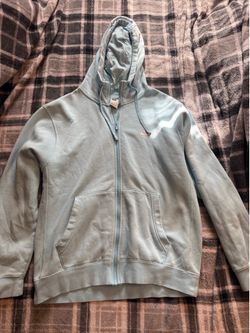 Nike Full-Zip Hoodie Light Blue