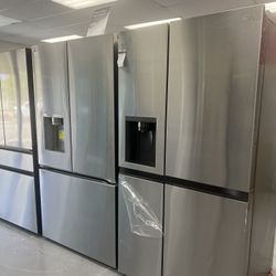 27 cu. ft. Side-by-Side Refrigerator with Smooth Touch Ice Dispenser