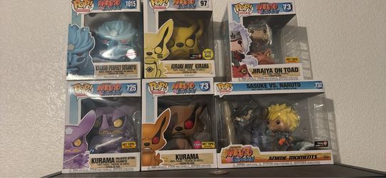 Naruto Shippuden Funko Pop Lot of 6