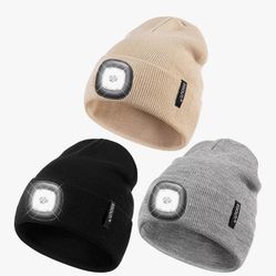 Beanie with lights