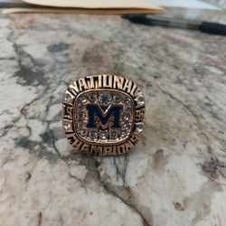 Michigan Replica National Championship Ring 1992