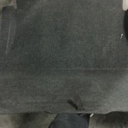 15-18 Dodge Challenger Trunk Spare Tire Cover Trim Panel (Black S7X9) 