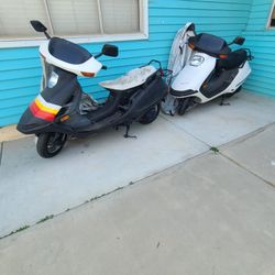 1987 Honda elites both run PRICE IS FIRM
FOR BOTH 