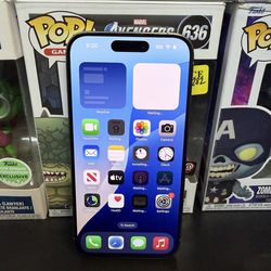 128 GB iPhone 15 Pro, T-Mobile, Metro PCS,  Mint Mobile