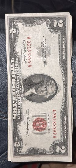 $2 Bill from Year 1953 $25 OBO