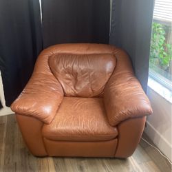 Genuine Leather Chair