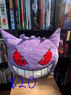 Pokémon Gengar Plush Pillow