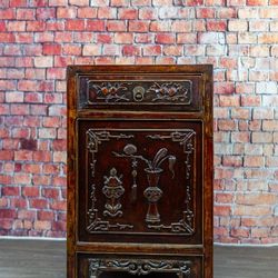 Antique Chinese Cypress Table w/ Drawer - Delivery Available 
