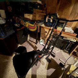 Cross Walk Treadmill, Exercise bike, Rower 