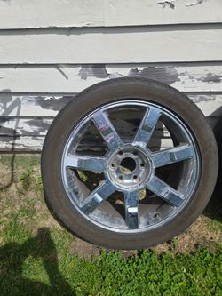 3 22" Cadillac rims