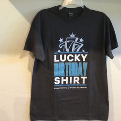 Casino AZ/Talking stick 777 birthday t-shirt. Gray. M