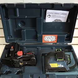 Bosch GLL3-300G 300ft Green 360 Degree Laser Level Self Leveling W/ Visimax Technology 