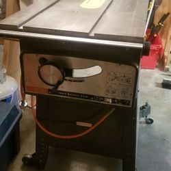 10" Craftsman Table Saw