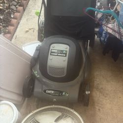 Electric Lawn Mower And Weed Eater 