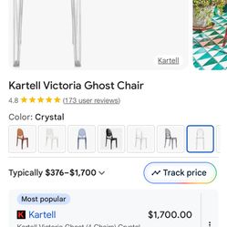 KARTELL Ghost Chair