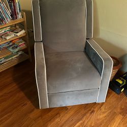 Grey Recliner 