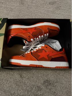 Bape SK8 Sta Orange Brown