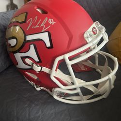 Signed Nick Bosa Helmet  