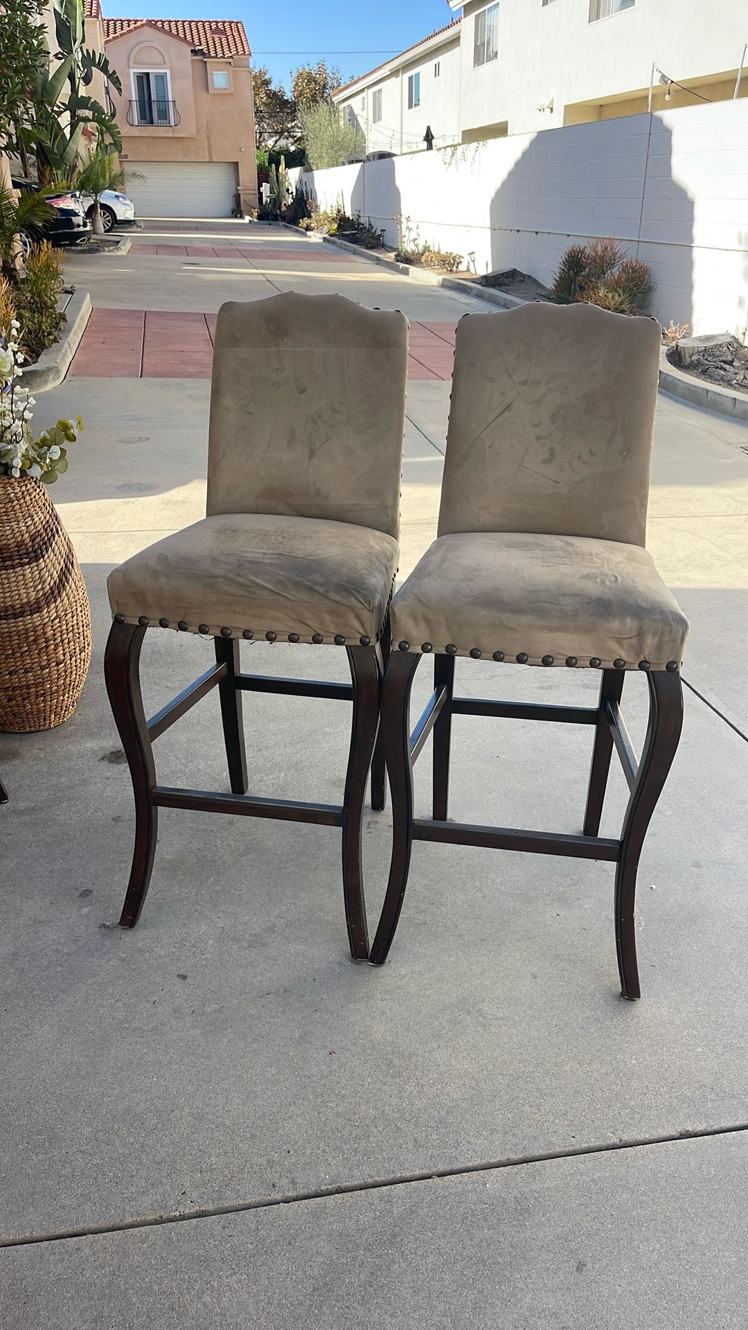 2 Pottery Barn Barstools 