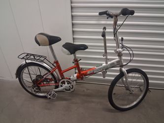 Stepdragon Folding Bike with Dual Seats$100firm