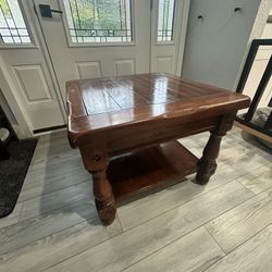 Antique Wooden Coffee Table