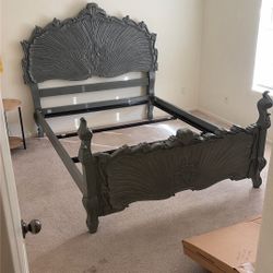 Queen Size Wooden Bed Frame 