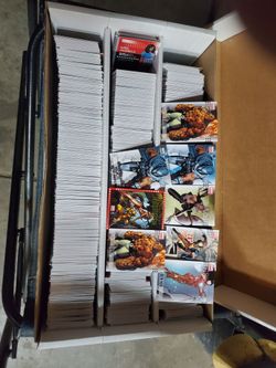 Older marvel card collection good cards alot