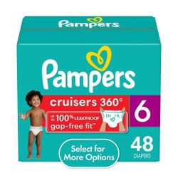 Pampers Cruisers Diapers Size 6