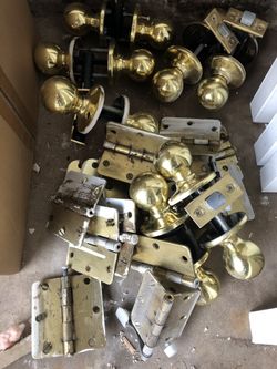 Hinges and closet locks