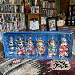 Mickey Through The Years Disney Store Christmas Ornaments