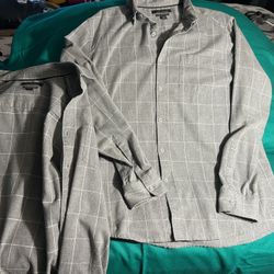 MARC ANTHONY. SLIM FIT. LARGE. LUXURY FABRIC. LING SLEEVE. GRAY. $13