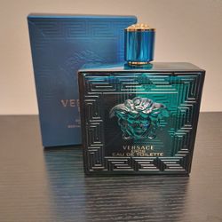 Versace Eros Eau de Toilette Spray 200ml 6.7 fl oz Lemon Mint Scent