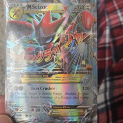 Mega Scizor EX Pokémon Card