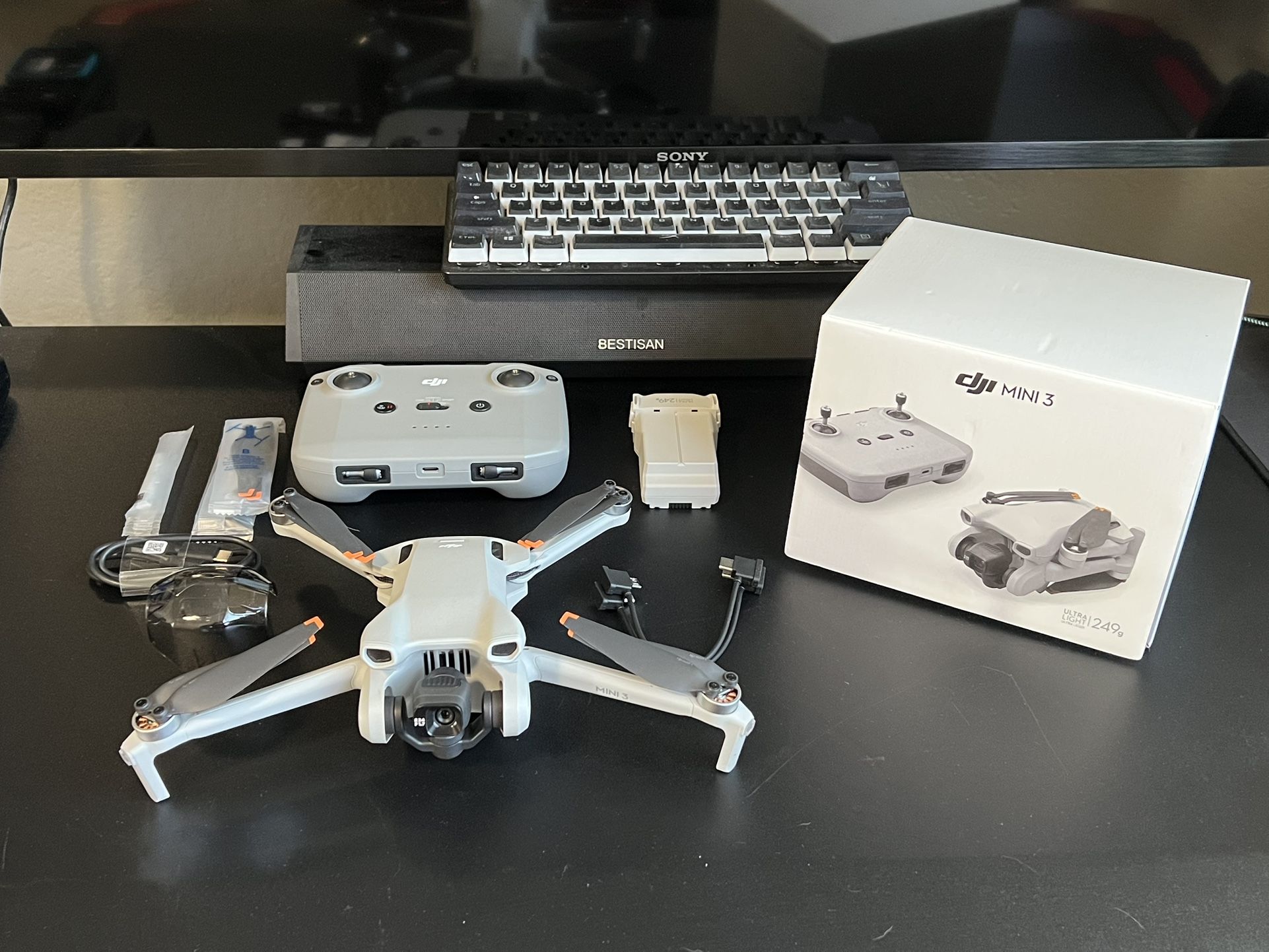 DJI Mini 3 Drone with 4K Camera (DJI RC-N1)